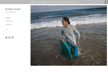 Tablet Screenshot of moniquejaques.com